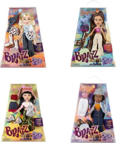 Bratz Κούκλα-4 Σχέδια (573401EUC) (2)