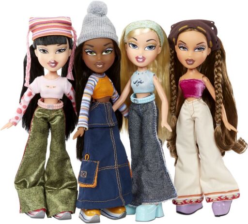 Bratz Κούκλα-4 Σχέδια (573401EUC) (7)