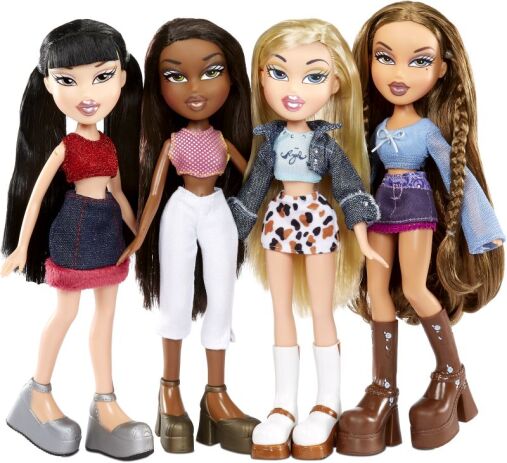 Bratz Κούκλα-4 Σχέδια (573401EUC) (8)