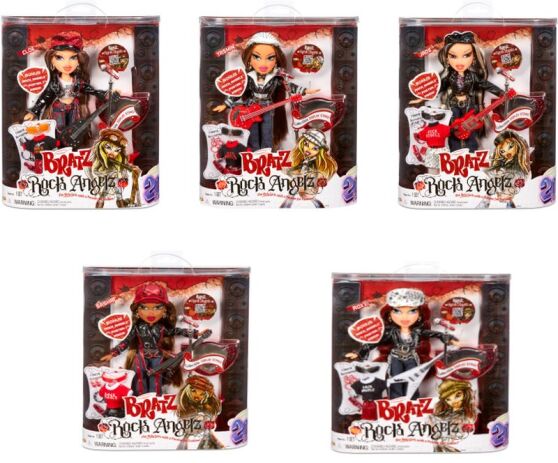 Bratz Κούκλα Rock Angelz-5 Σχέδια (577775 EUC) (2)