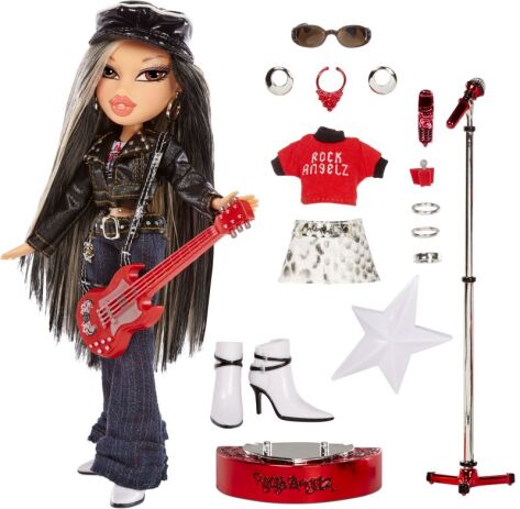Bratz Κούκλα Rock Angelz-5 Σχέδια (577775 EUC) (3)