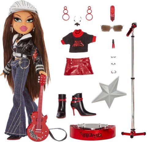 Bratz Κούκλα Rock Angelz-5 Σχέδια (577775 EUC) (6)