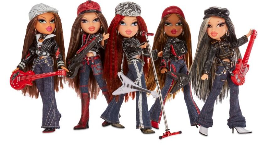 Bratz Κούκλα Rock Angelz-5 Σχέδια (577775 EUC) (7)