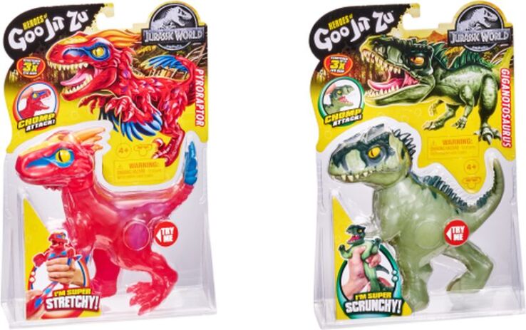 Goo Jit Zu Jurassic Φιγούρες-2 Σχέδια (GJJ00000) (2)