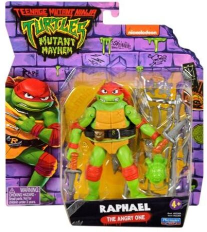 TMNT Movie Βασική Φιγούρα Δράσης-7 Σχέδια (TU805100-TU805000) (2)