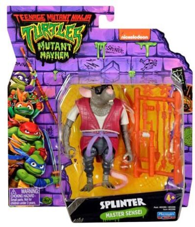 TMNT Movie Βασική Φιγούρα Δράσης-7 Σχέδια (TU805100-TU805000) (4)