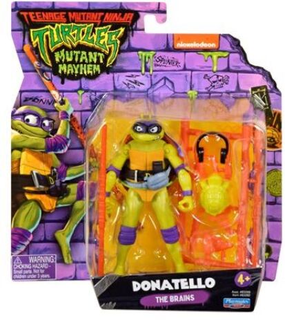 TMNT Movie Βασική Φιγούρα Δράσης-7 Σχέδια (TU805100-TU805000) (7)