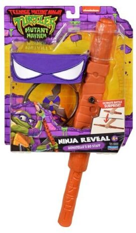 TMNT Movie Role Play Αξεσουάρ Μάχης-4 Σχέδια (TU806000) (2)