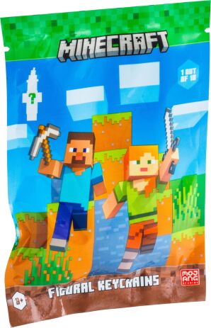 Minecraft Φιγούρα Μπρελόκ Φακελάκι-1Τμχ (MNC11000) (0)