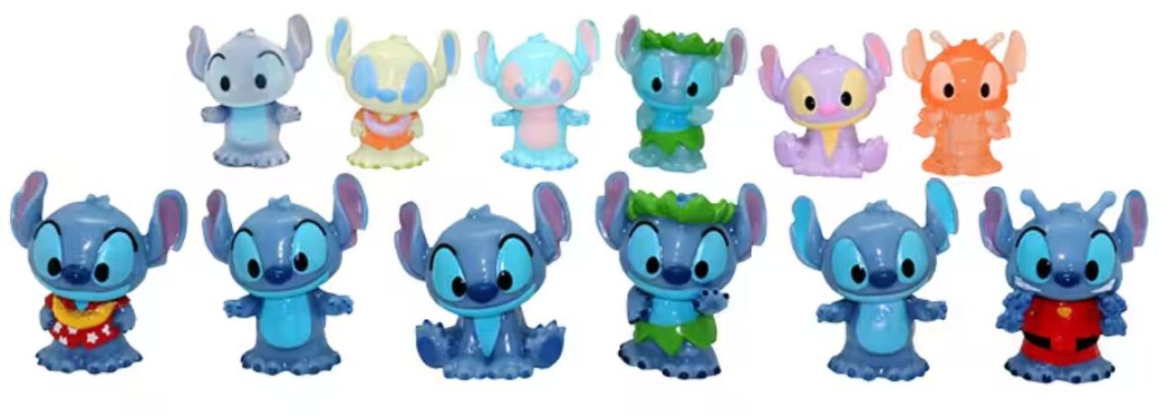 Stitch Φιγούρες Ooshies 5cm-12 Σχέδια-1Τμχ (HH001000) (0)