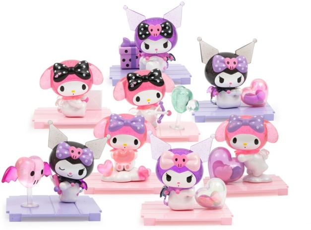 Hello Kitty Mini Box Kuromi & My Melody 6.5cm-8 Σχέδια-1Τμχ (HKT37100) (2)