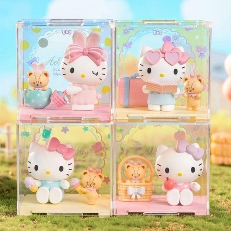 Hello Kitty Mini Box Sweetheart Playmate 6.5cm-9 Σχέδια-1Τμχ (HKT38100) (3)