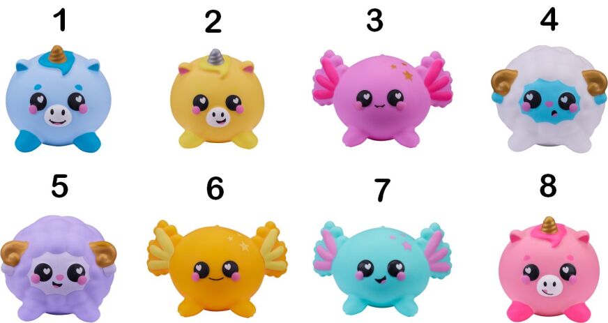 Smooshzees Luvzees 12cm-8 Σχέδια-1Τμχ (MH003000) (1)