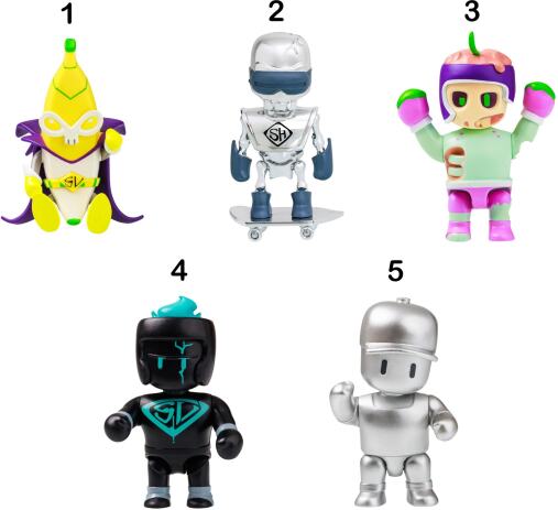 Stumble Guys Mythic Φιγούρα Δράσης 11.5cm & Κωδικός App (TUY33000) (1)