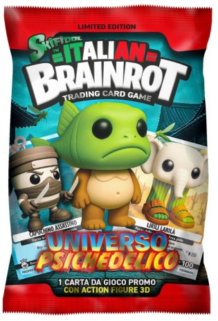 Italian Brainrot Skifidol Psychedelic Universe Φιγούρα Μπρελόκ & Κάρτα (DIP78014) (0)