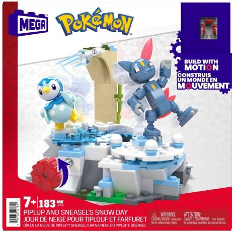 F.P. Mega Bloks Pokemon-Piplup & Sneasel Στο Χιόνι (HKT20) (1)