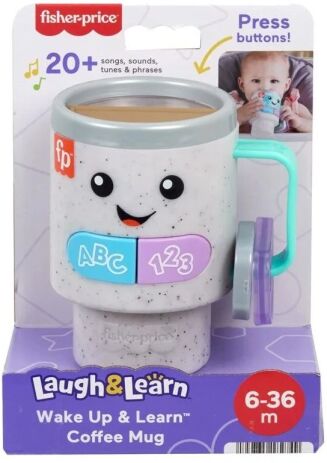 Fisher Price Laugh & Learn Εκπαιδευτική Κούπα Καφέ (HWY44) (1)