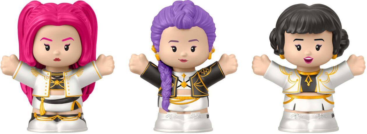 Fisher Price Little People Collectors-K-Pop Demon Hunters-Huntrix (JRM87) (0)