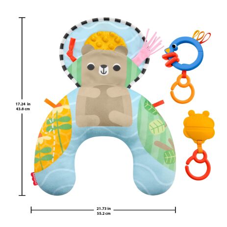 Fisher Price Μαξιλαράκι Δραστηριοτήτων Με Αρκουδάκι (JHB44) (3)