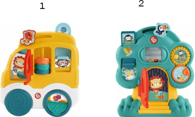 Fisher Price Παιχνίδι Δραστηριοτήτων-2 Σχέδια (HXK32) (1)