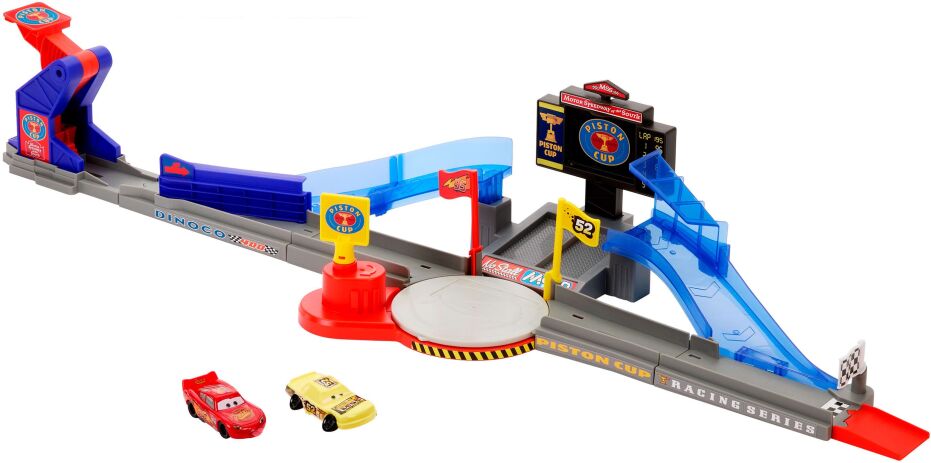 Cars Μεγάλη Πίστα Αγώνων Piston Cup Για Κόλπα (JHL42) (0)