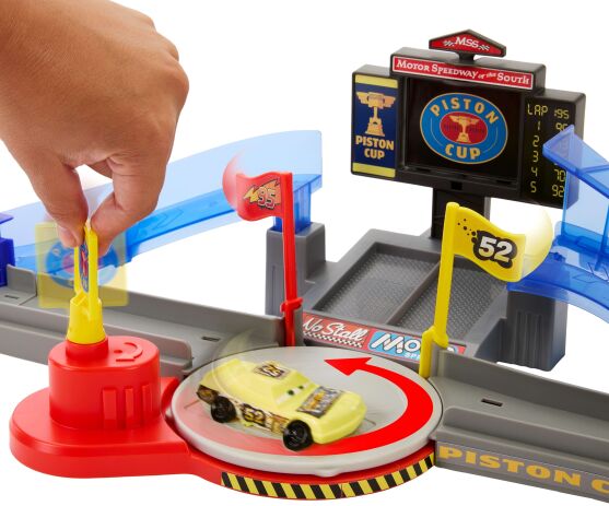 Cars Μεγάλη Πίστα Αγώνων Piston Cup Για Κόλπα (JHL42) (3)