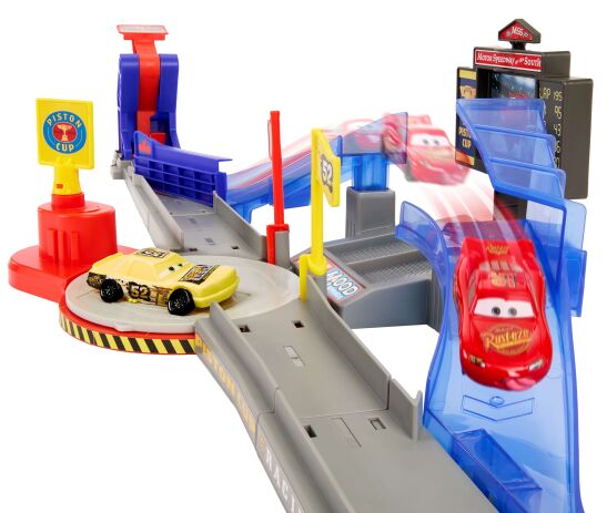 Cars Μεγάλη Πίστα Αγώνων Piston Cup Για Κόλπα (JHL42) (4)