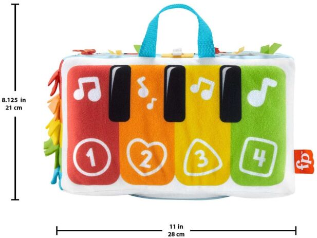 Fisher Price Μαλακό Μουσικό Πιανάκι (HND54) (5)