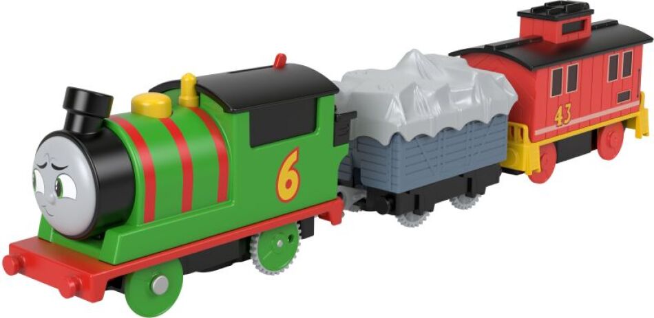 Fisher Price Thomas Trackmaster Μηχανοκίνητα Τρένα Με 2 Βαγόνια-6 Σχέδια (HFX97) (5)
