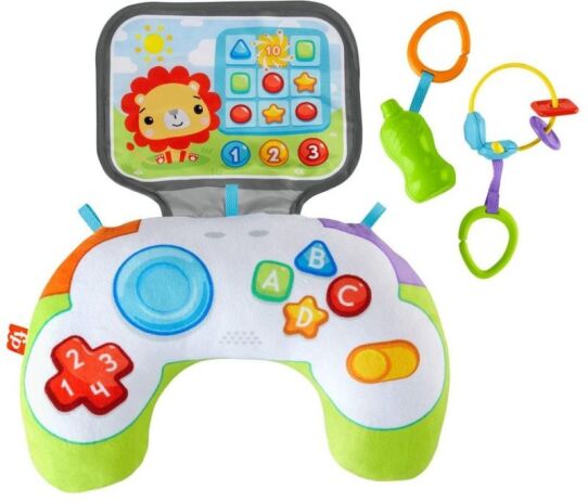 Fisher Price Μαξιλαράκι Δραστηριοτήτων Με Κονσόλα Παιχνιδιού (HGB89) (0)