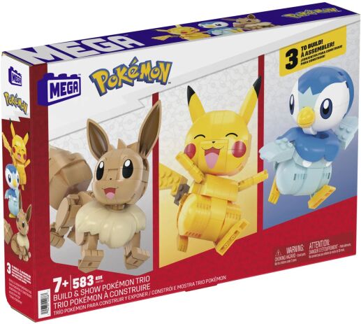 F.P Mega Blocks Pokemon-Build And Show Trio (ΗΝΤ94) (1)