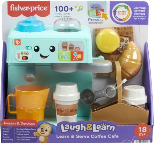 Fisher Price Laugh & Learn Εκπαιδευτική Καφετέρια (HYR99) (1)