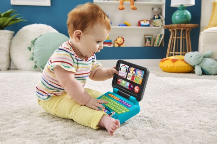 Fisher Price Laugh & Learn Εκπαιδευτικό Laptop (HGX01) (4)