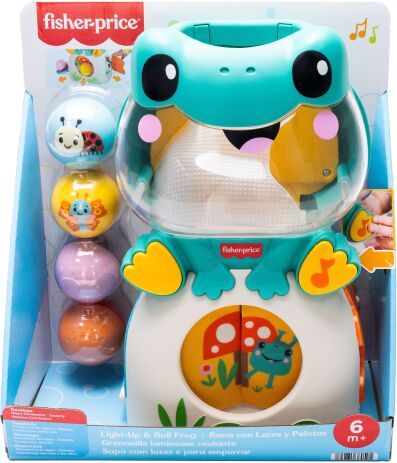 Fisher Price Βάτραχος Με Μπαλίτσες,Ήχους & Φώτα (JLB96) (1)