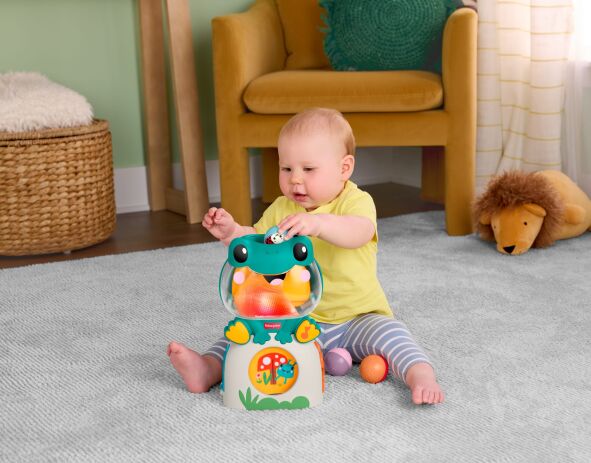 Fisher Price Βάτραχος Με Μπαλίτσες,Ήχους & Φώτα (JLB96) (5)