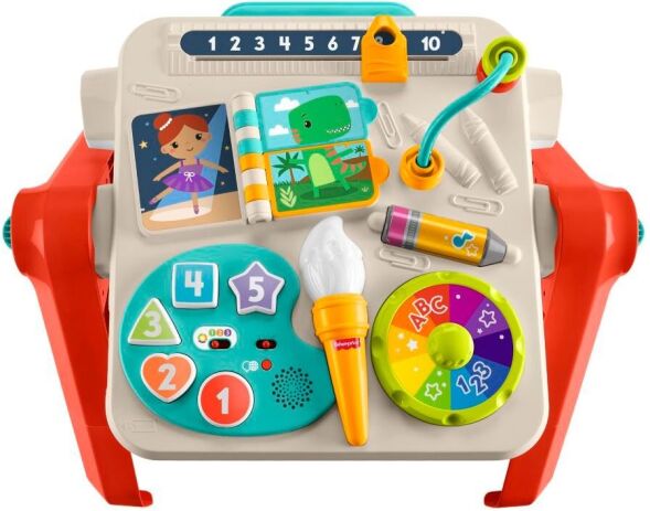 Fisher Price Laugh & Learn Εκπαιδευτικό Τραπέζι-Πίνακας 4 Σε 1 (JLM96) (6)