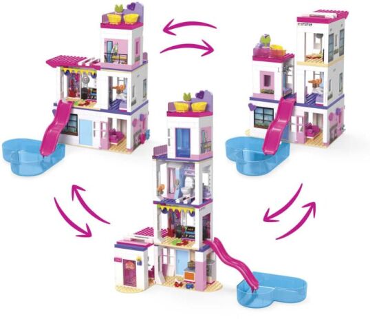 F.P. Mega Bloks Barbie Color Reveal Dreamhouse (HHM01) (3)