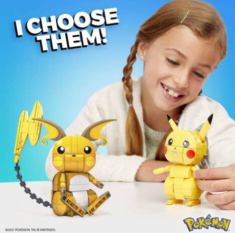 F.P. Mega Bloks Pokemon-Pikachu Evolution Trio (GYH06) (5)