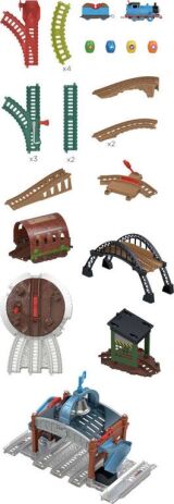 Fisher Price Thomas Σιδηρόδρομος Μεταφορά Βαρελιών Με Μηχανοκίνητο Τρενάκι (JDF26) (4)