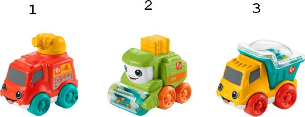 Fisher Price Οχηματάκια-3 Σχέδια (HRP27) (1)