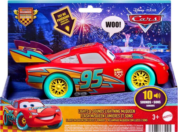 Cars Μακουίν Με Ήχος & Φώτα (JMT55) (1)