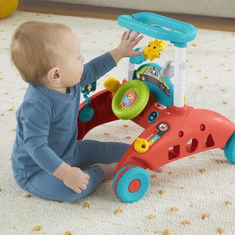 Fisher Price Laugh & Learn Εκπαιδευτική Στράτα-Αυτοκινητάκι 3 Σε 1 (HJP48) (4)