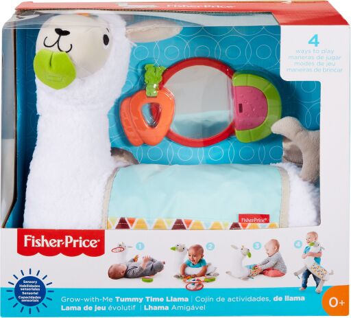 Fisher Price Λάμα Μαξιλαράκι Δραστηριοτήτων (GHJ03) (1)
