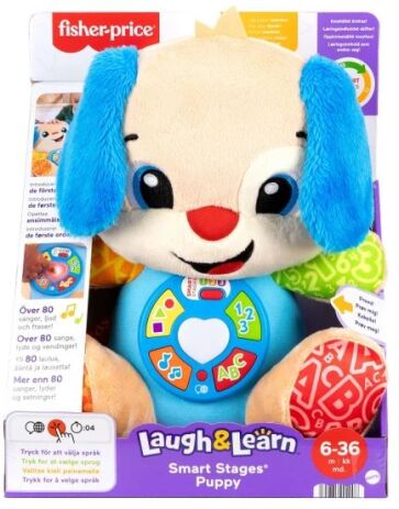Fisher Price Laugh & Learn Εκπαιδευτικό Σκυλάκι Smart Stages (JFD25) (1)