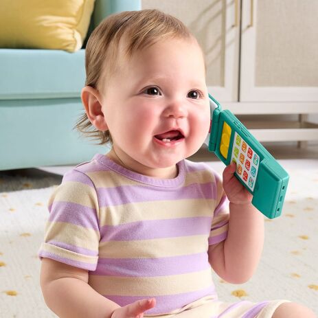 Fisher Price Laugh & Learn Εκπαιδευτικό Κινητό Τηλεφωνάκι Με Πορτάκι (JNJ57) (6)
