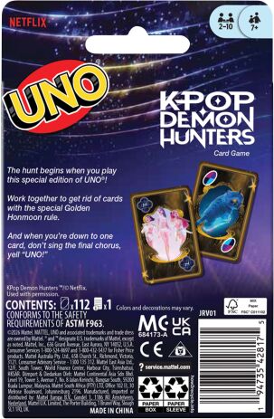 Uno K-Pop Demon Hunters (JRV01) (5)