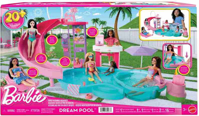 Barbie Ονειρεμένη Πισίνα (JFP01) (1)