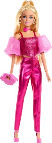 Barbie Deluxe Fashionistas-Metallic Ροζ Κορσές (JFP40) (0)