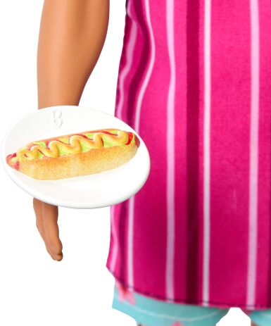 Barbie Ken & Αξεσουάρ Μαγειρικής (JFV65) (3)