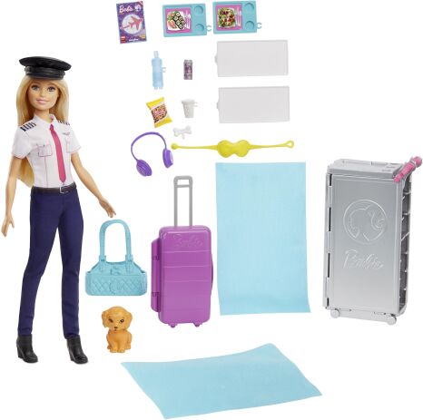 Barbie Αεροπλάνο & Κούκλα Dreamhouse Adventures (GJB33) (2)